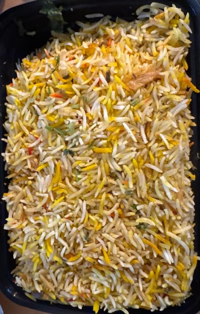Veg Biryani.