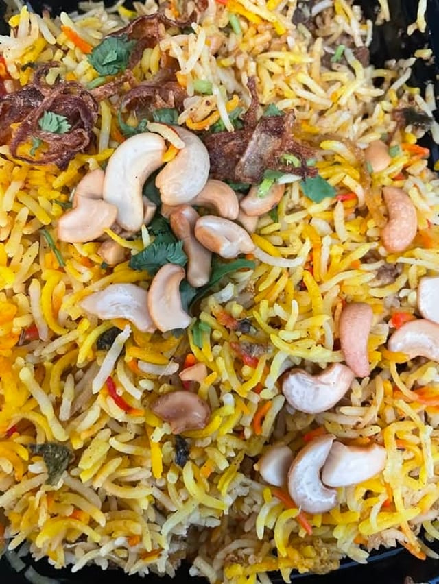 Mutton Dum Biryani.